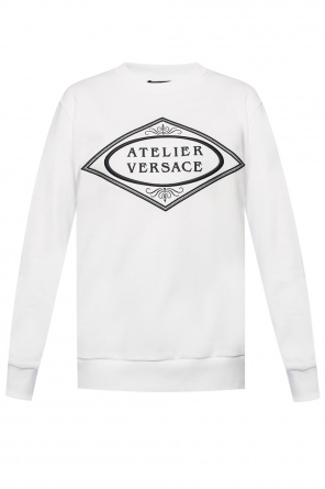 Logo-embroidered sweatshirt, zdjęcie 1 Logo-embroidered sweatshirt od Versace